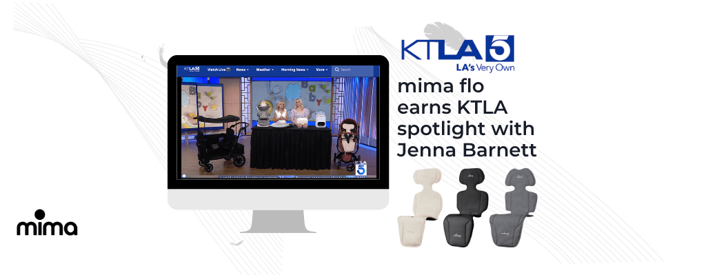mima flo Featured on KTLA 5 | Top Summer Baby Gear
