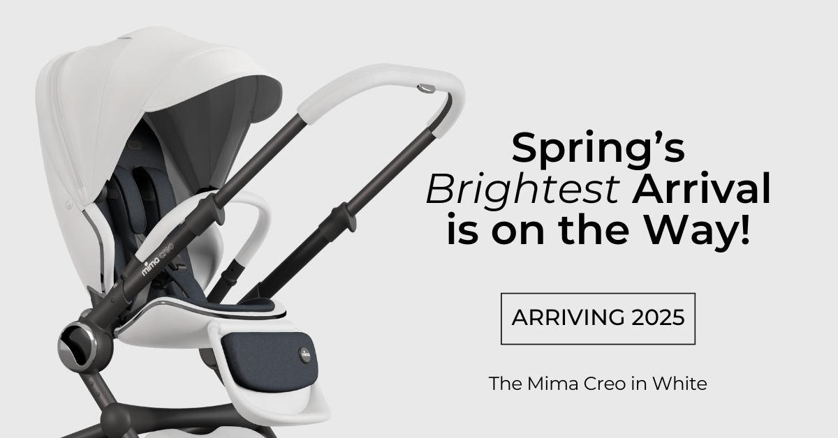 A Clean Slate in Baby Gear Design: The Mima Creo White is On the Way Spring 2025