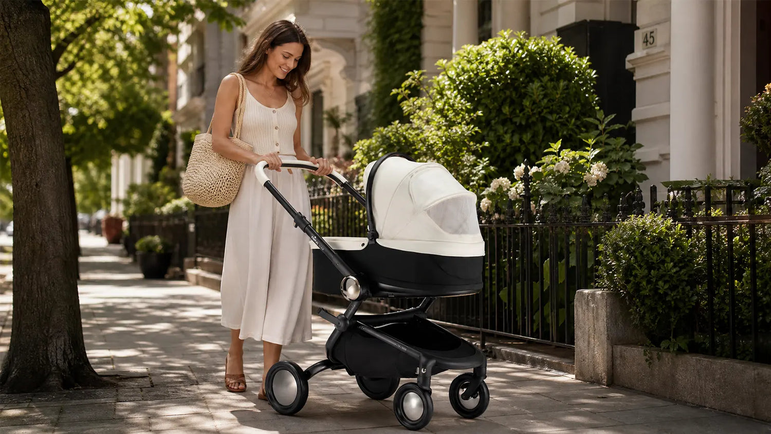 What a newborn actually needs in a stroller