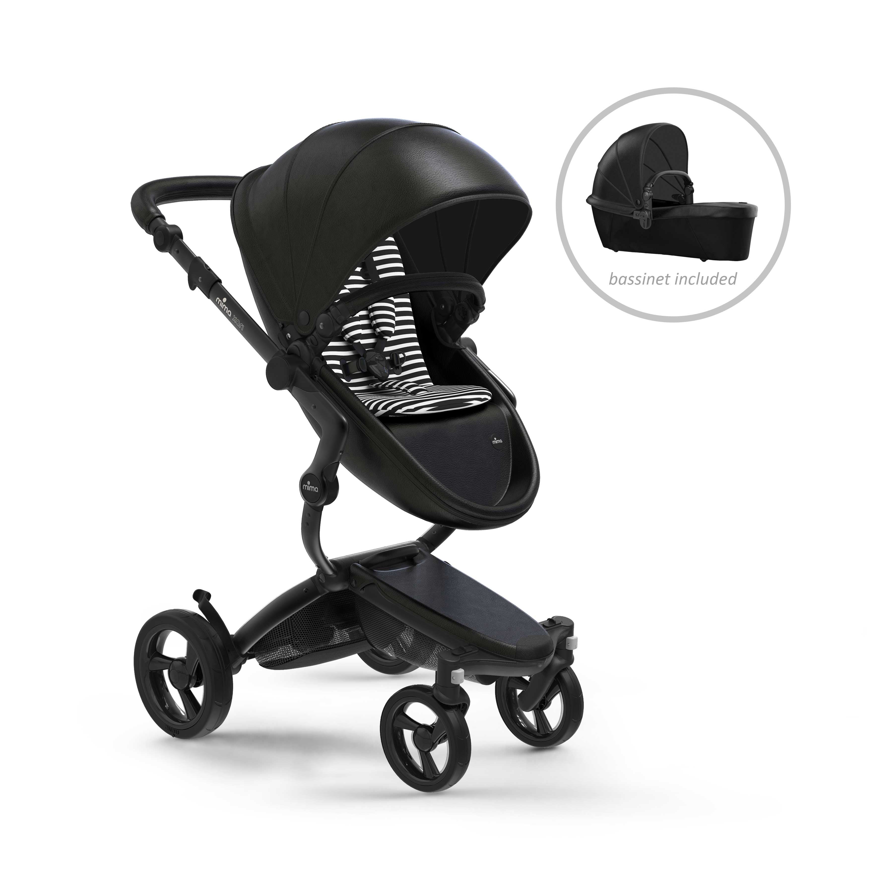 Black and white stroller online