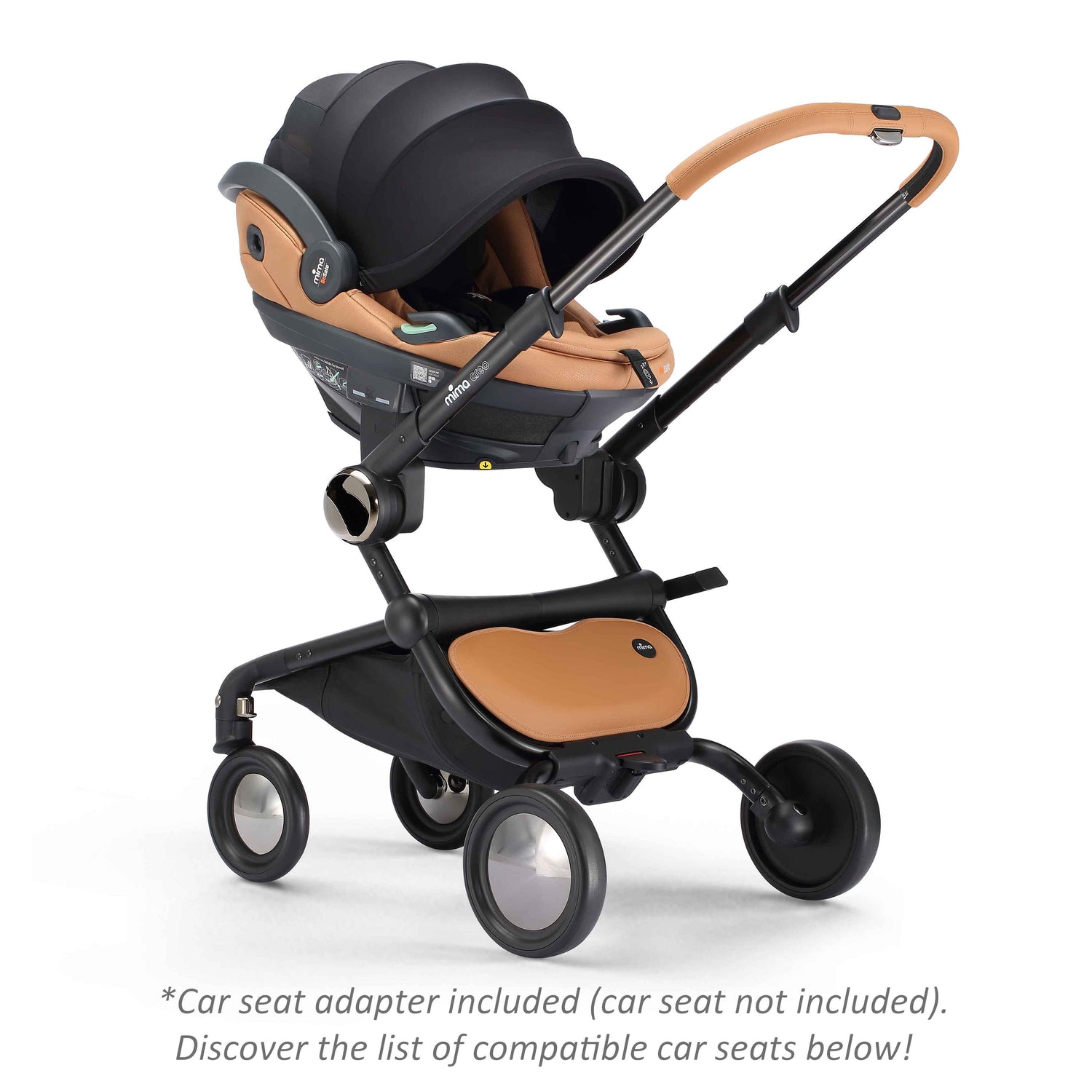 stroller that you put car seat in mima creo | Modern Full-Size Baby Stroller