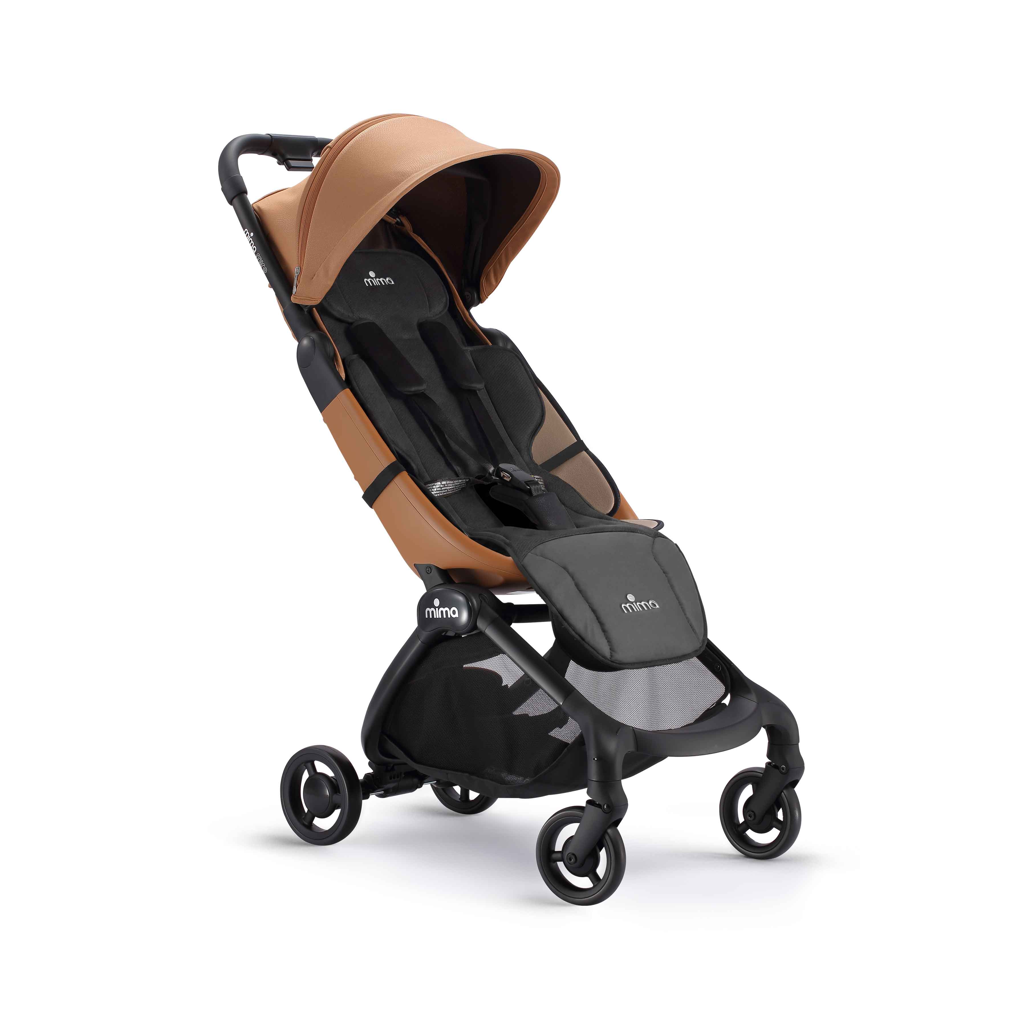 Mima® Flo Lollipop baby cooling seat pad installed on stroller seat 