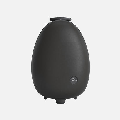 Mima Ovi Black suitcase, standalone product view 
