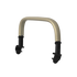 Champagne Mima Zigi safety bar, right-front view with zip-on sleeve